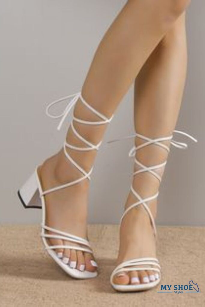 Strappy Sandals: