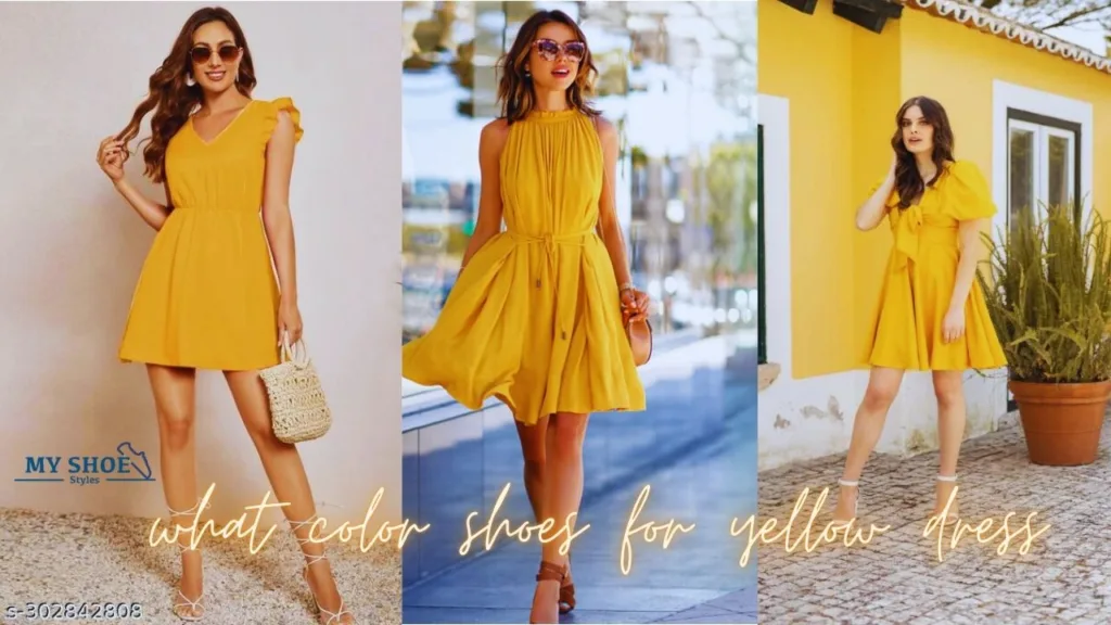 What Color Shoes for a Yellow Dress