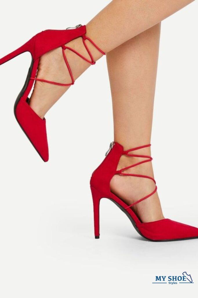 Red or Fuchsia heels