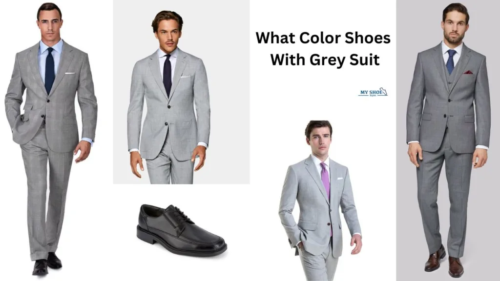 What Color Shoes With Grey Suit