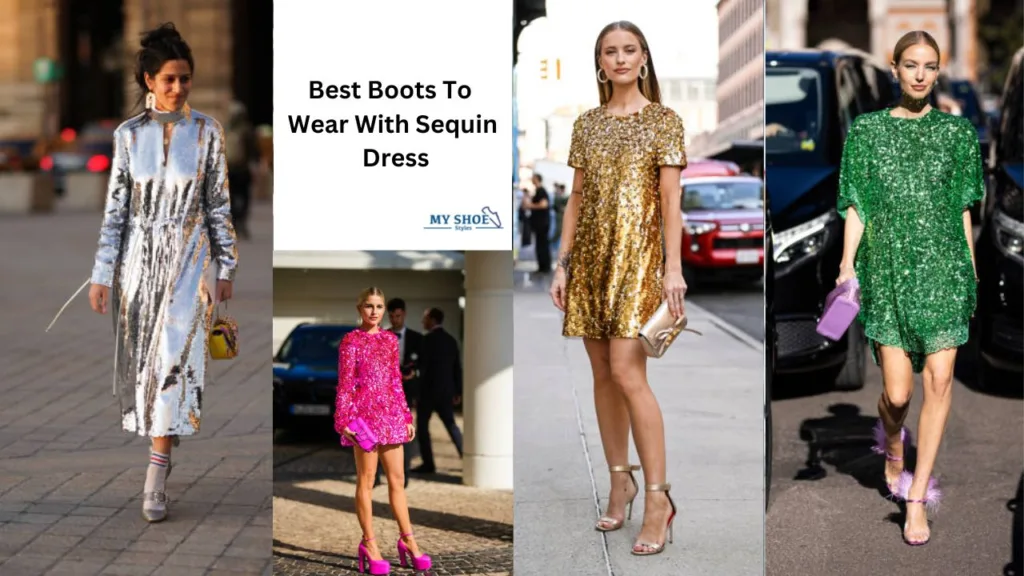 Best Boots To Wear With Sequin Dress